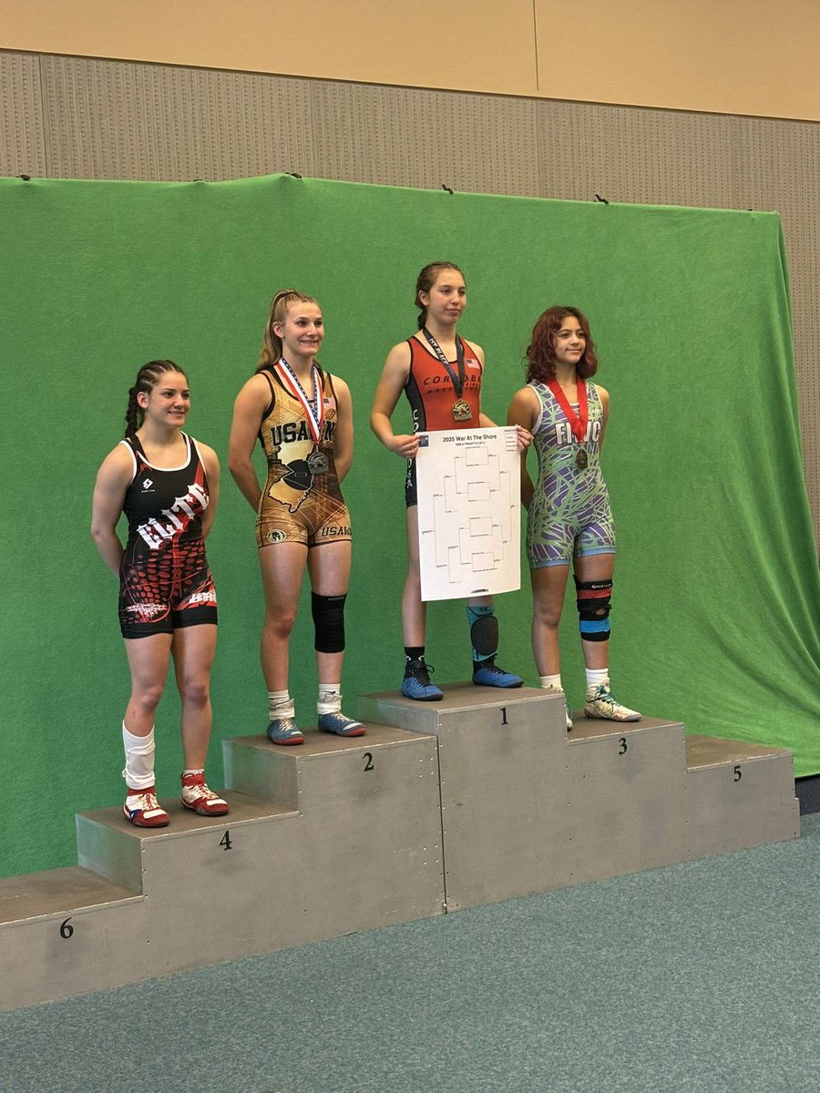 Port Chester Wrestling (@ramswrestlingpc) on Twitter photo Congrats to Laila for taking first once again on day 2 of War at the Shore, this time in freestyle!
<a href="/PCRamsNY/">PC Ram Athletics</a> Congrats to Laila for taking first once again on day 2 of War at the Shore, this time in freestyle!
<a href="/PCRamsNY/">PC Ram Athletics</a>