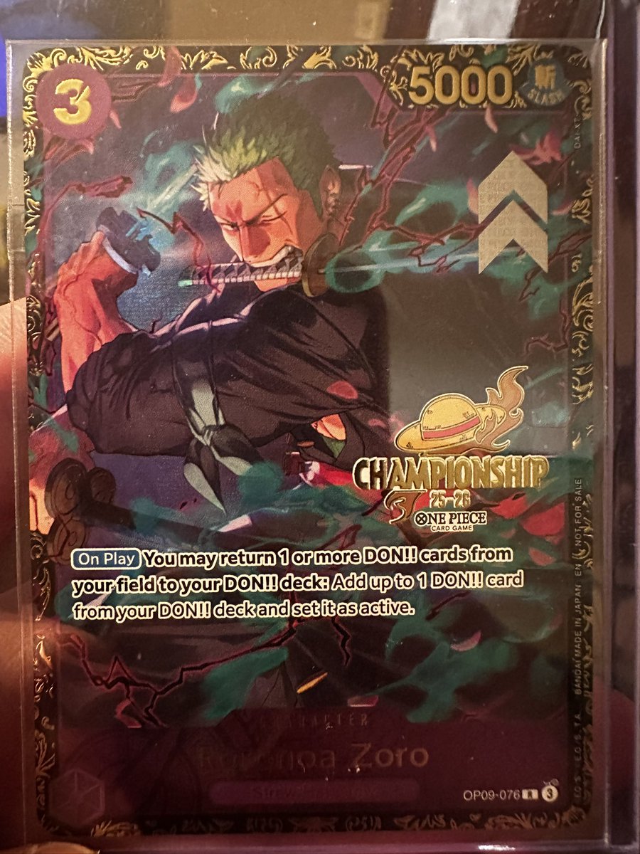 tannersmity's tweet photo. Won my local store regional with Doffy!(Fabricators Forge)

Deck still feels insane despite losing every dieroll!

R1 W vs Lucci 
R2 W vs PB Luffy 
R3 W vs Shanks 
R4 W vs Doffy
R5 W vs Doffy https://t.co/YfnATX3kIM