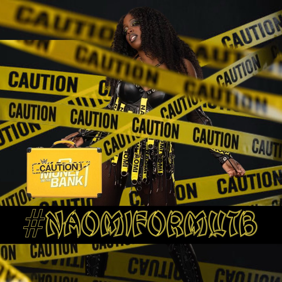 TreybaileTV's tweet photo. #NaomiForMITB ๐๐พ THE AGENDA IS CLEAR https://t.co/MANE2hUvyq