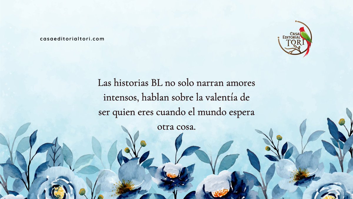 ToriEditorial's tweet photo. 💙💙Cada novela #BL es un universo de emociones y experiencias únicas, una experiencia increíble de principio a fin. 💙💙
🤩😉¡Ven a nuestro blog a leer las versiones gratuitas que tenemos para ti!
👉https://t.co/nxnmRsd9gm

#BLenespañol #Amazon #NovelaBL #bllove #HistoriasBL https://t.co/cn1HEq285Q