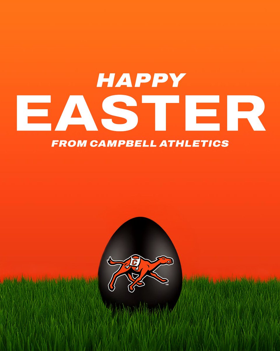 Happy Easter from Campbell Athletics 🐣🧡

#FightAsONE