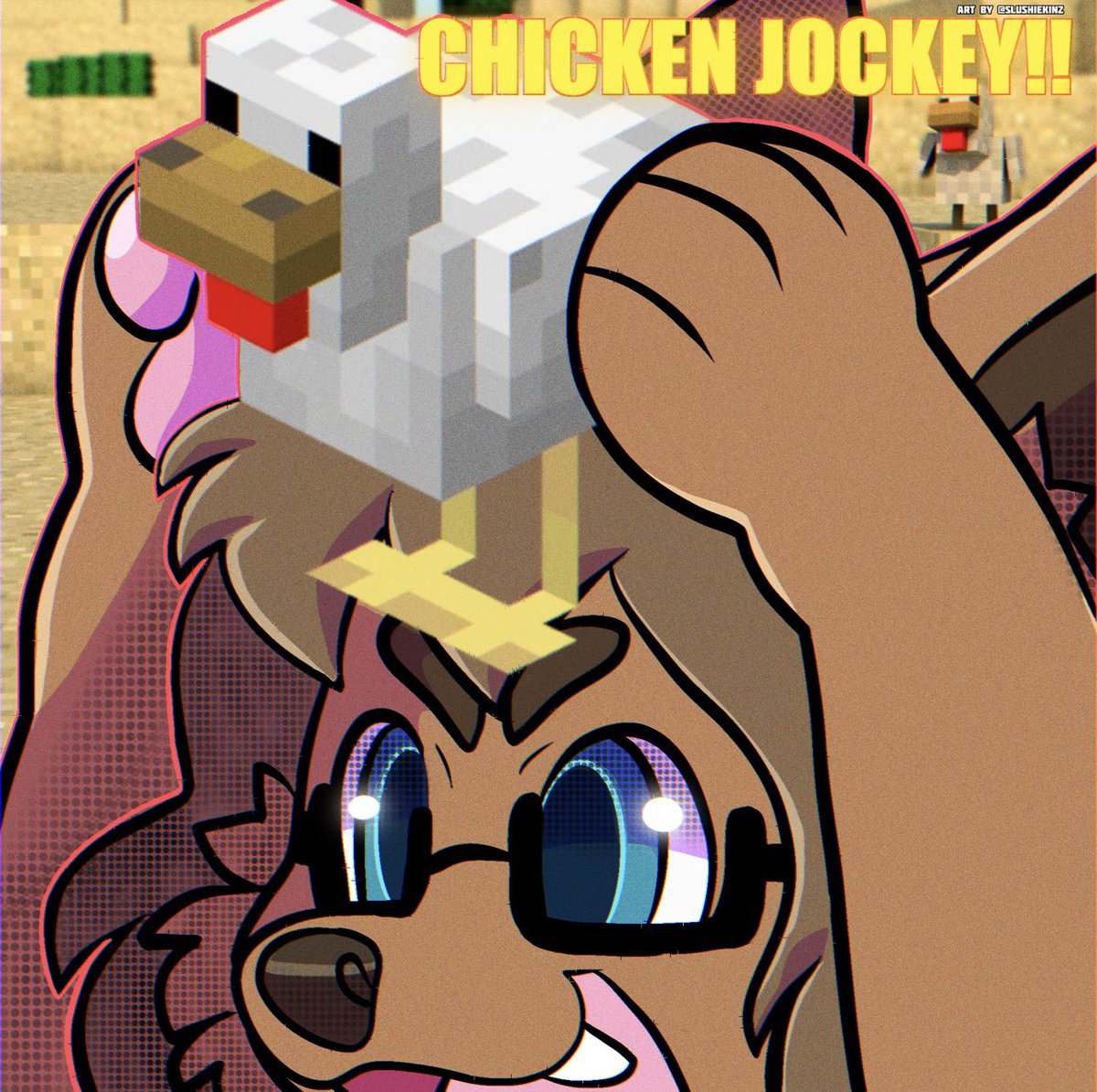 Slushiekinz's tweet photo. ‼️FREE ART RAFFLE‼️
Another free Ych raffle but this time make it MINECRAFT ✨

Want one of these 4 ychs for FREE? Here’s how!
•must be following me
•❤️+🔃 This post
•❤️+🔃 The post tagged in the comments
•comment your ref + one you would want!

-Ends in 48 hours, 1 winner- https://t.co/6CDvyvqyxf