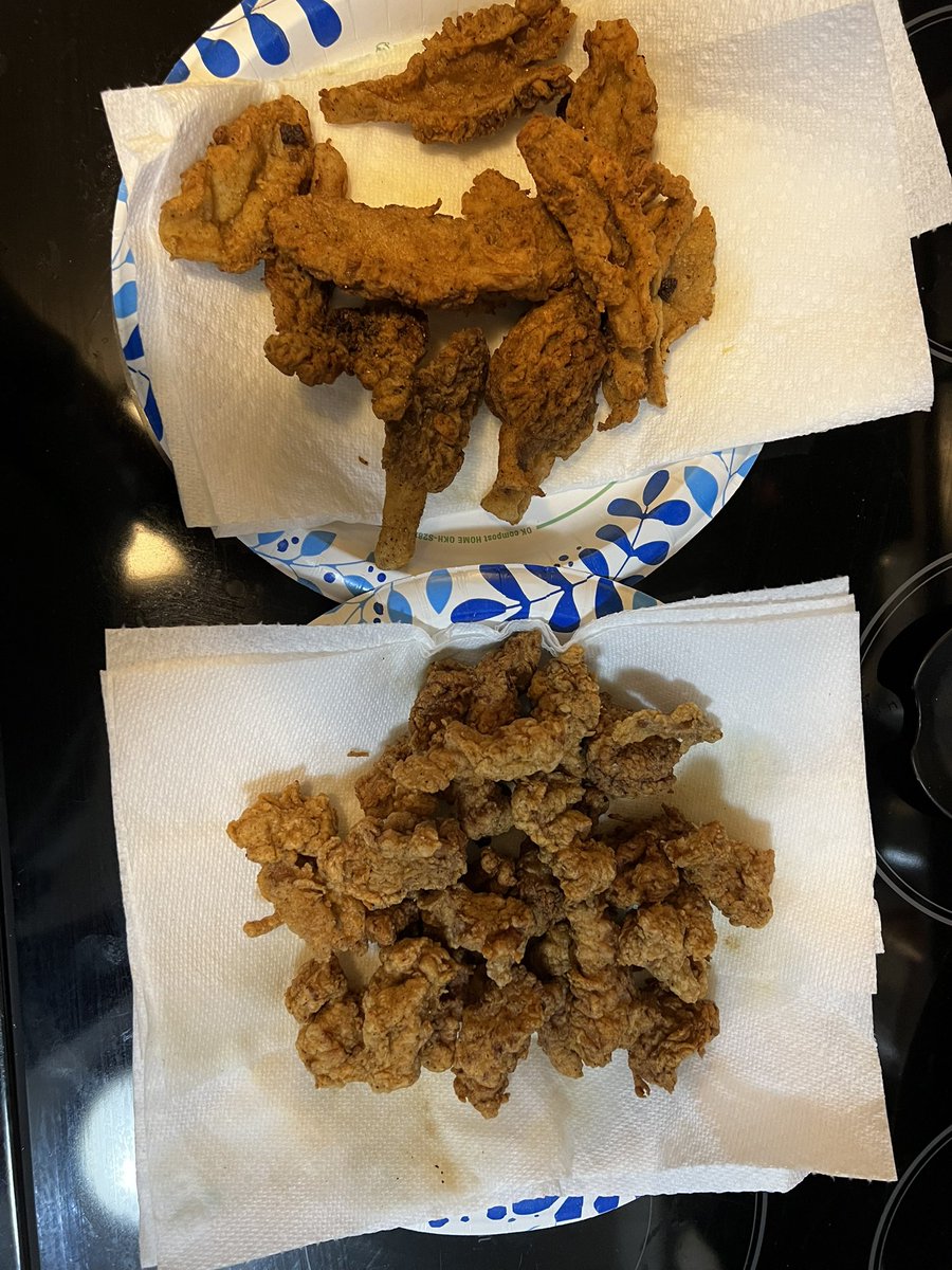 Spring delicacies. Morel mushrooms and turkey. No better combination.