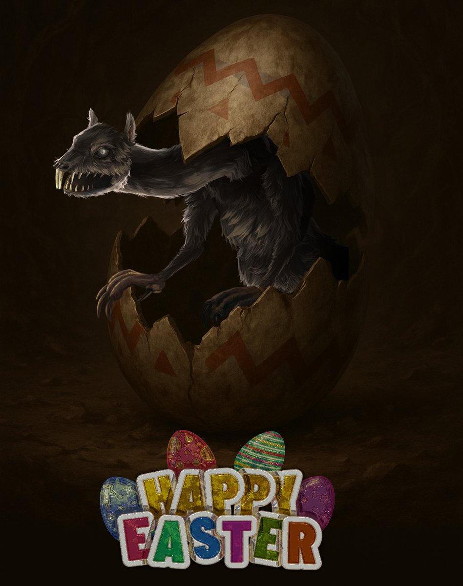 This Easter, something epic has cracked free… May your day hatch fierce joy, unexpected wonders, and a spark of shadowy magic. What will you uncover? 🥚🌑 #Easter2025 #HappyEaster #X #indiedev #indiegame #gamedev