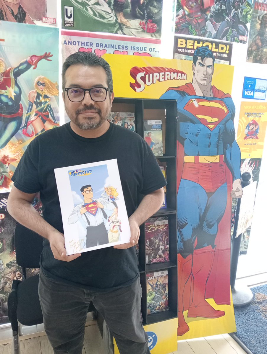 Fantástico Guadalajara 🚀 (@fantasticogdl) on Twitter photo Mas clientes contentos con su print de <a href="/melivillosa/">Melissa Ballesteros</a>
Ultimas horas del evento de #SupermanDay y aun alcanzan a obtener sus comics del evento, poster y print en compras mayores a $300 y $500
¡Los esperamos! Mas clientes contentos con su print de <a href="/melivillosa/">Melissa Ballesteros</a>
Ultimas horas del evento de #SupermanDay y aun alcanzan a obtener sus comics del evento, poster y print en compras mayores a $300 y $500
¡Los esperamos!