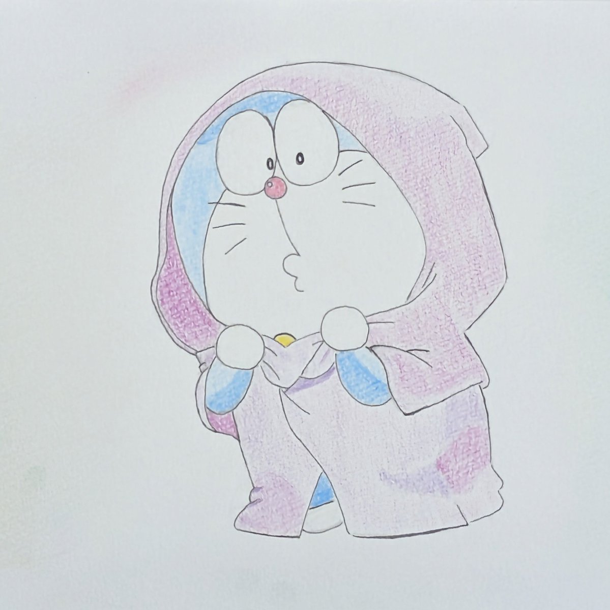 ドラえもん #へたっぴドラえもん #ドラえもんのび太の絵世界物語 #絵 #模写
