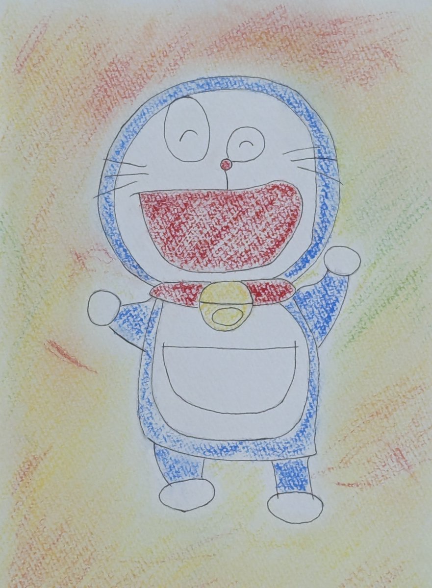 ドラえもん #へたっぴドラえもん #ドラえもんのび太の絵世界物語 #絵 #模写