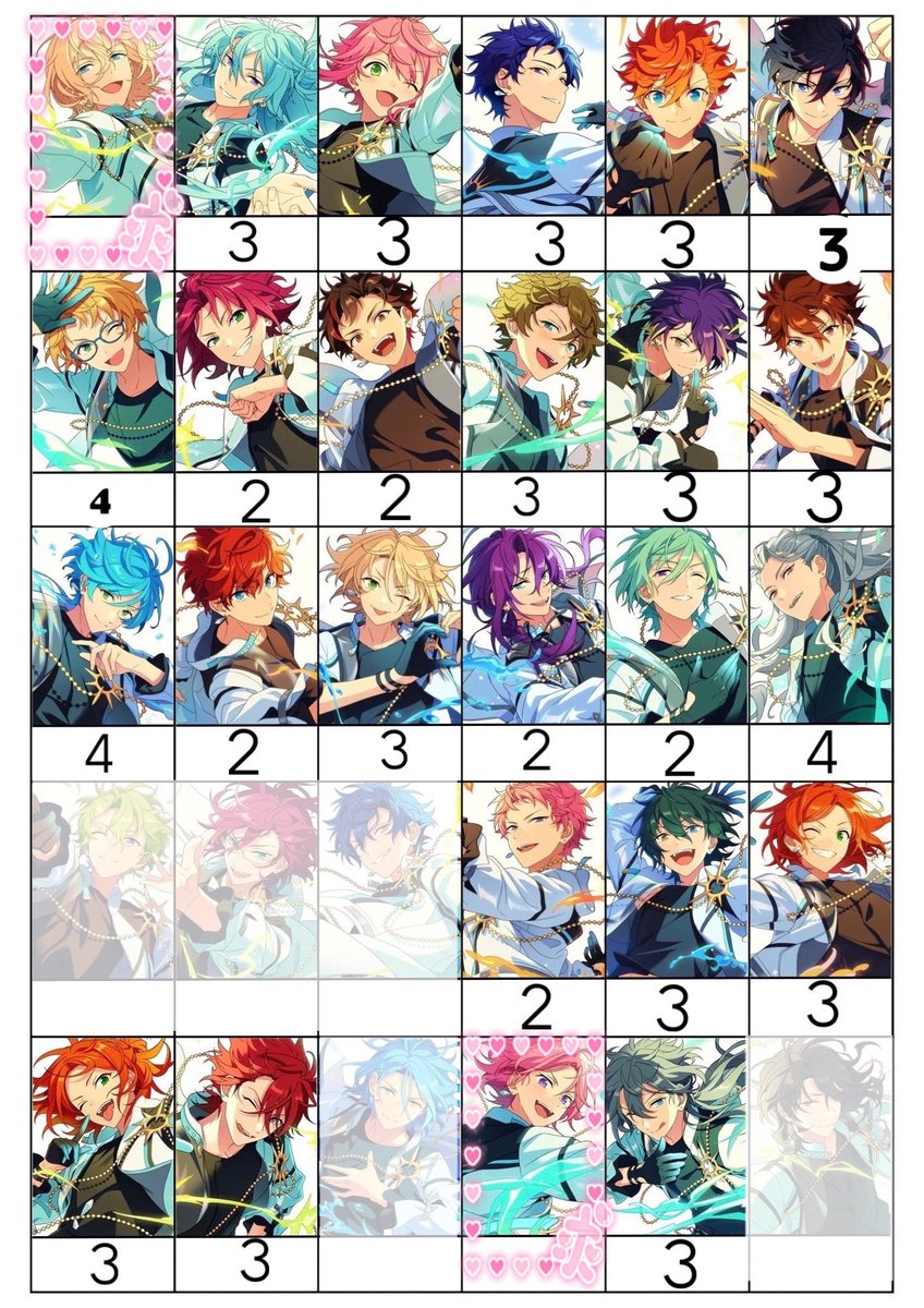 tag_____0110's tweet photo. 交換　譲渡 あんスタ ぱしゃっつ 9周年

譲)画像参照(1〜2枚目)

求)同種英智、こはく10 or 画像3枚目英智 or 定価＋送料

＊物により2〜3(当方):1可能
＊��内手渡し可能 https://t.co/jtw5ZRZtHD