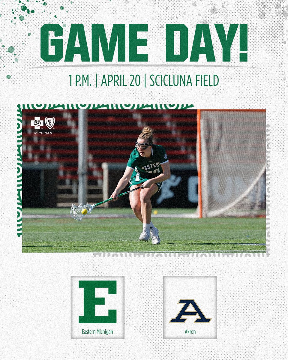 EMU_Lacrosse's tweet photo. 𝙃𝙊𝙈𝙀 𝙂𝙖𝙢𝙚 𝘿𝙖𝙮!

🆚 Akron
🏟️ Scicluna Field
🗺️ Ypsilanti, MI
⏰ 1 p.m.
📺 https://t.co/CimYSWzyJh (ESPN+)
📊 https://t.co/WTgLGRtP2O (Stats)
🎟️ FREE!

#EMUEagles https://t.co/UqIgR1xxQN