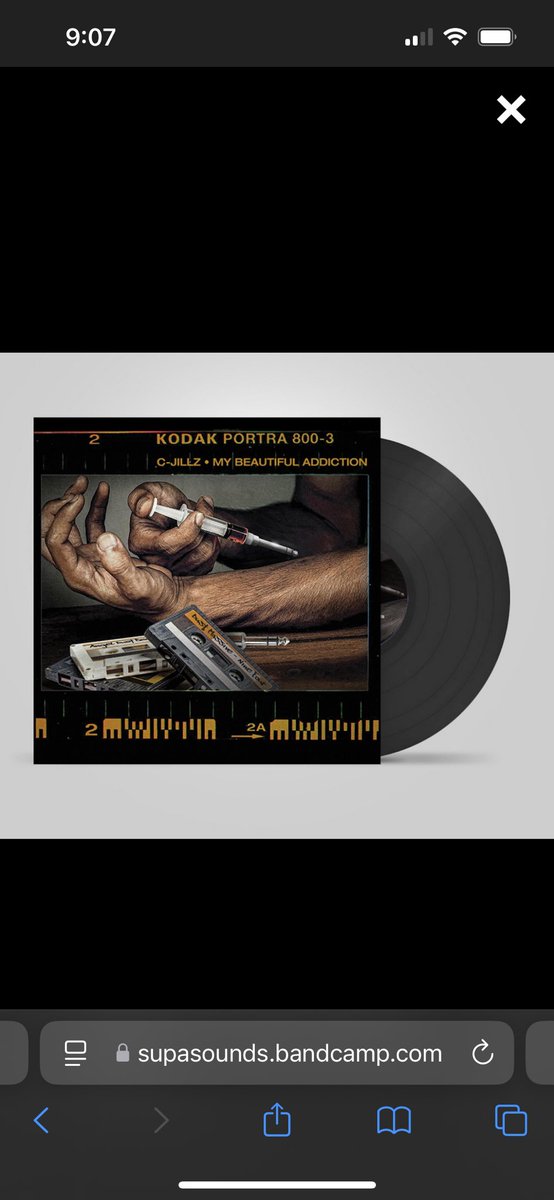 cjillz04's tweet photo. The weekend’s here! Time to unwind. Get a dose of that good shit to help with that! MY BEAUTIFUL ADDICTION! Limited run vinyl press. About 10 left…grab your copy before they’re gone! https://t.co/WQbpbkJGLU