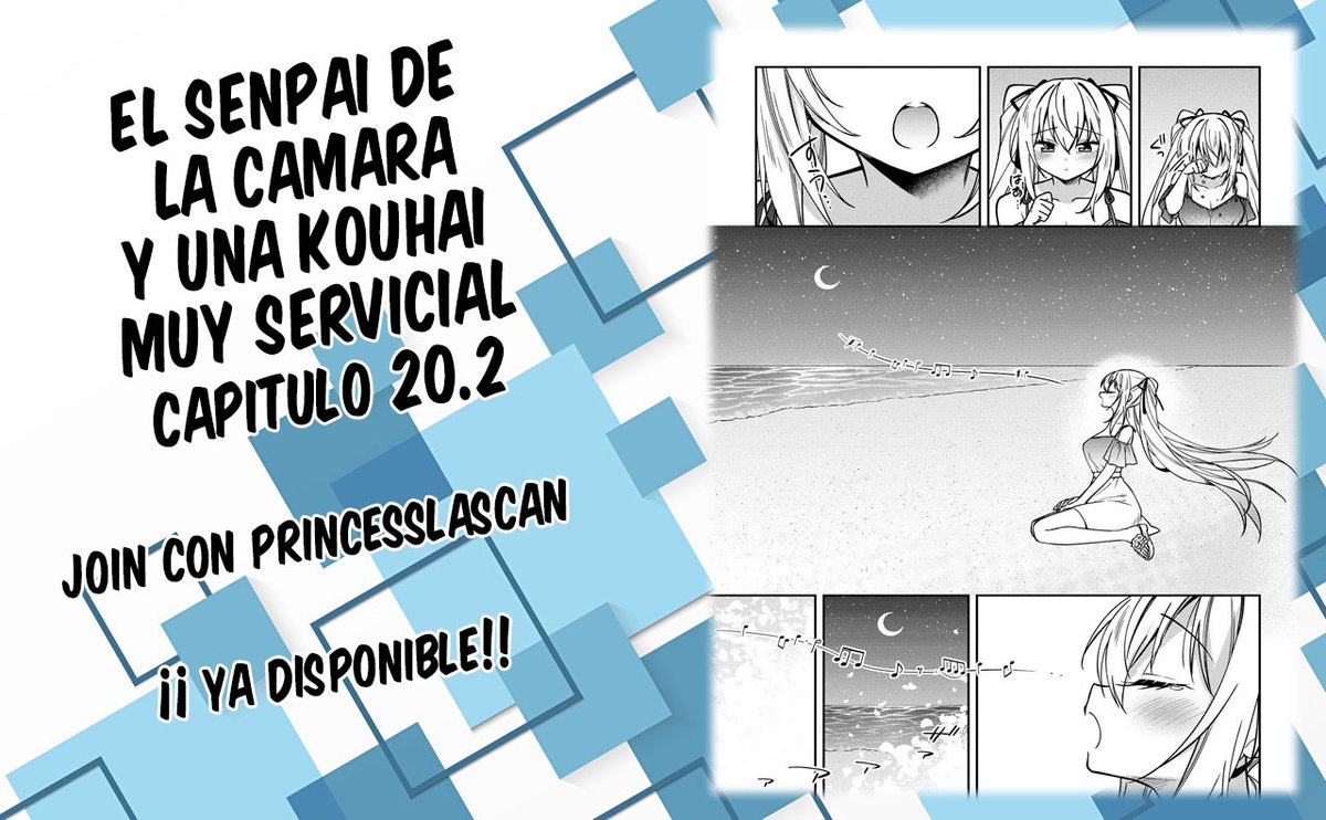 Ya está disponible el capítulo número 20.2 del manga del senpai de la cámara.

Listo para su lectura nomás por TMO:
zonatmo.com/viewer/3a45418…

Disfrútenlo amantes de las camaras