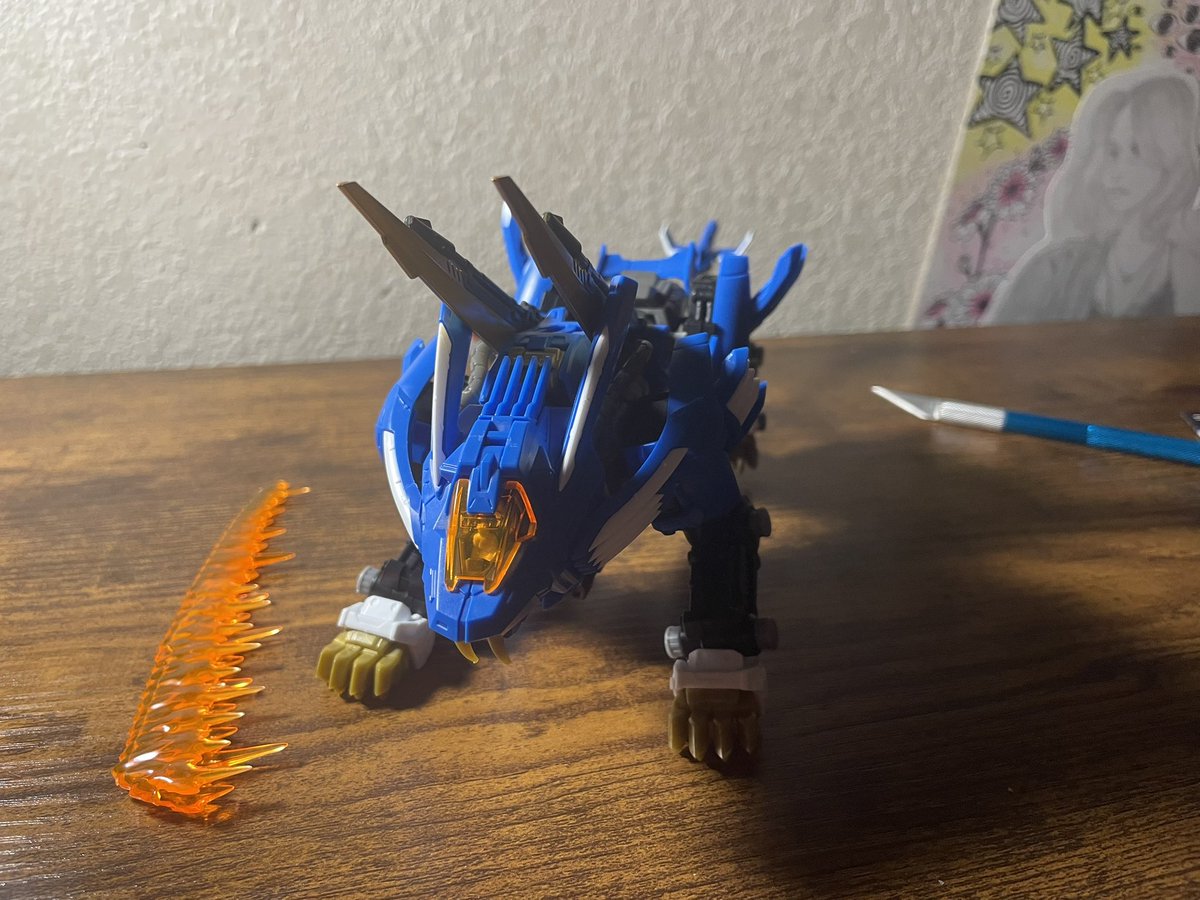 JackLupin13's tweet photo. FINALLY got this beauty in the mail!
The brand new 1/100 Zoids Blade Liger!
This thing is Incredible! :3
#Zoids #Bladeliger #modelkit https://t.co/uXuog2W1qB