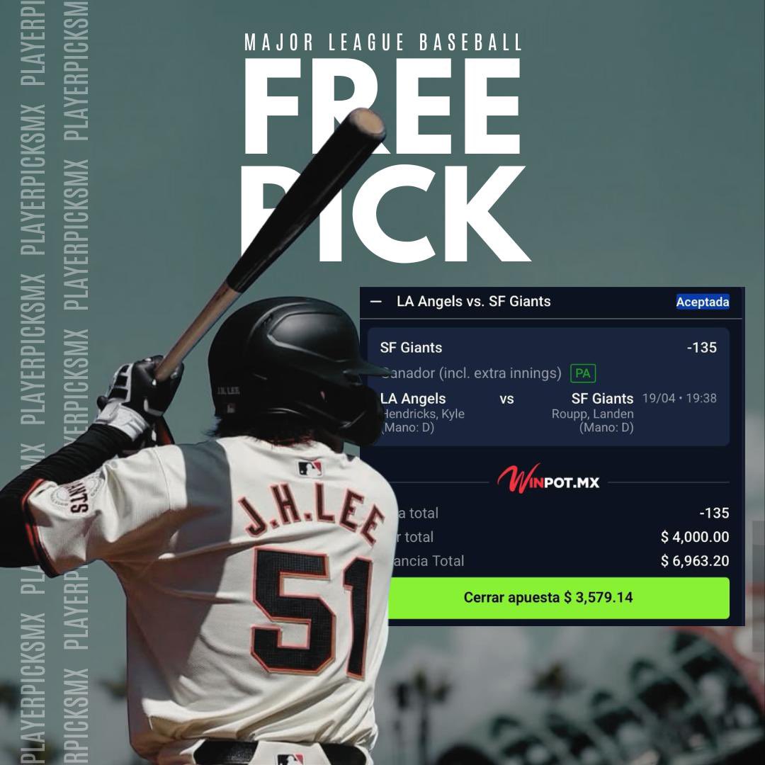 FREEEEEEEEPICK MLB

⚾️ SF Giants ML -135
💰4u