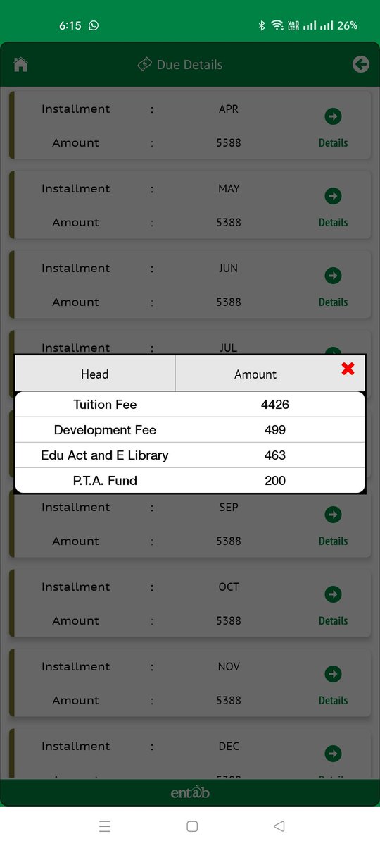 Ermannugahlot's tweet photo. @RajatpandeyJF Najafgarh private school hiked more than 31 % fees from last year in 2nd standard https://t.co/zynbgayRAN