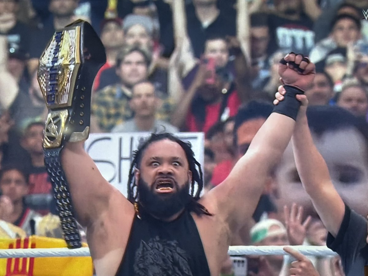 Jacob Fatu United States Champion. Proud of you, Uce!!  <a href="/jacobfatu_wwe/">Jacob Fatu</a>