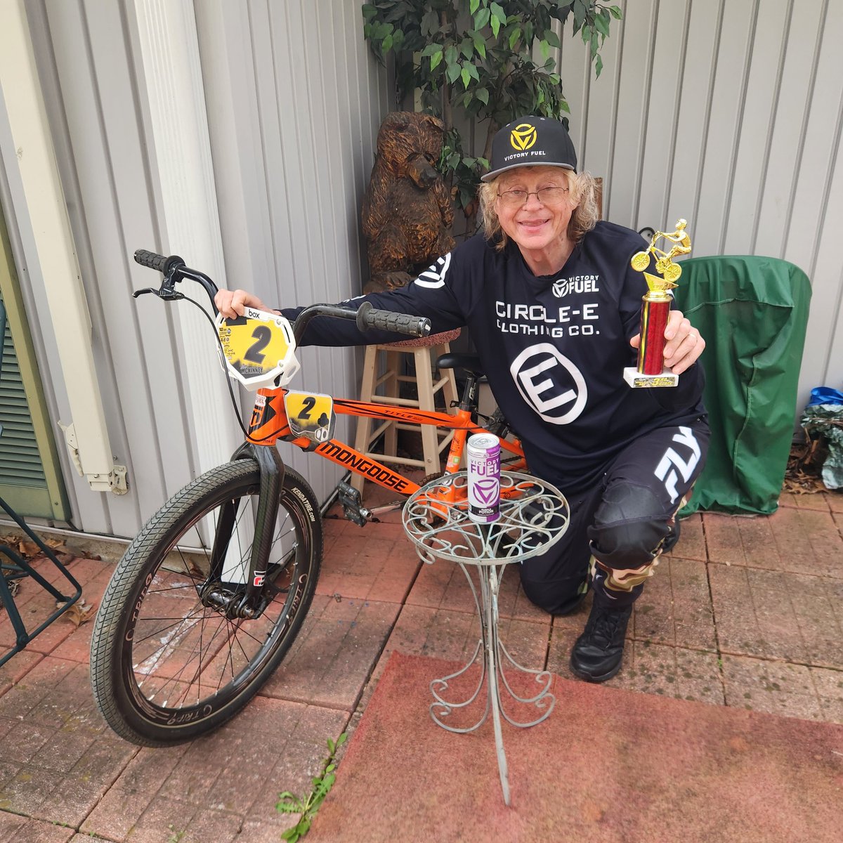3rd in cruiser and 4th in class Friday night at Derby City BMX, pushing consecutive top 5 races to 17! Driven by Circle-E BMX Racing, powered by Victory Fuel!
