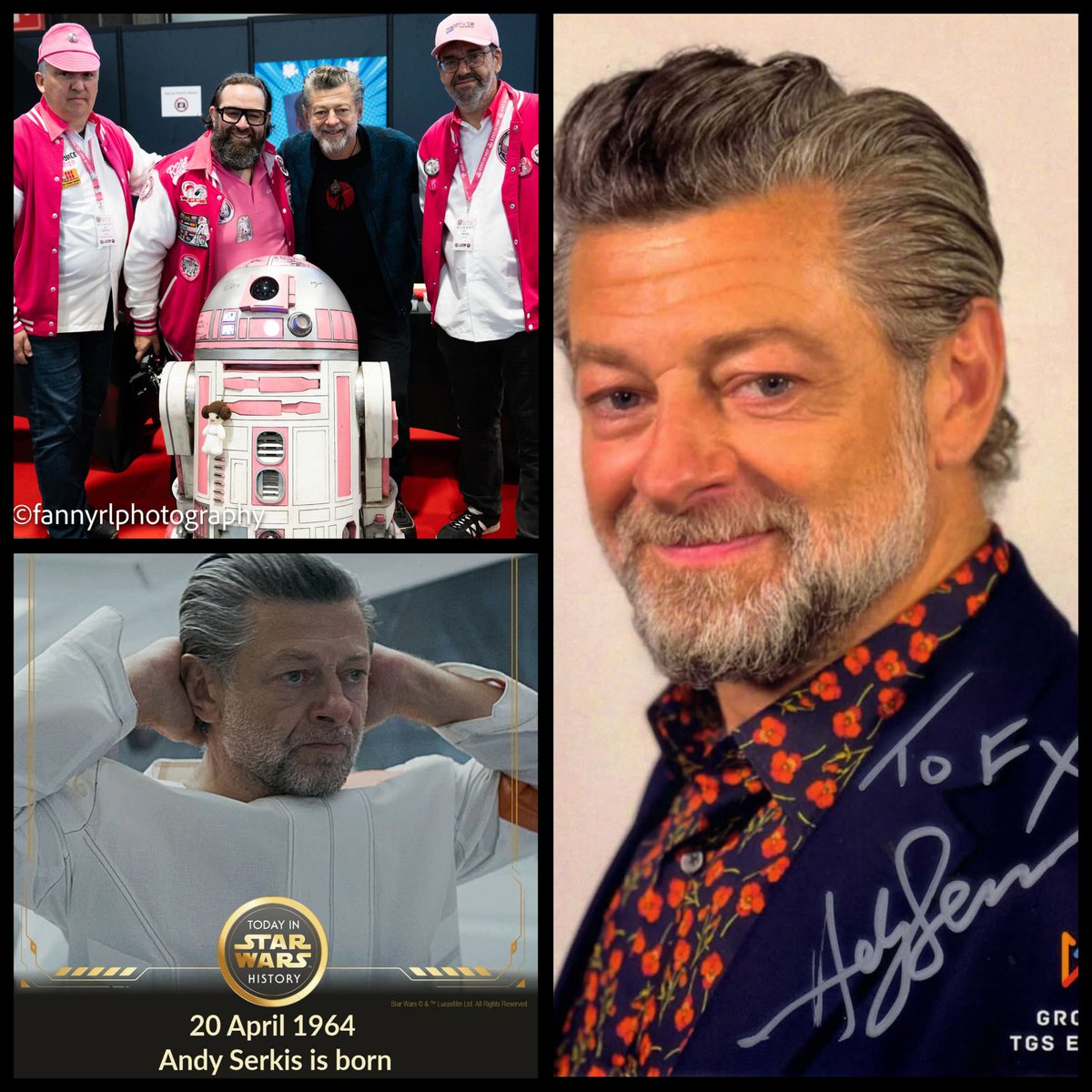 Bobafeet75's tweet photo. @TodayinStarWars #TodayinStarWarsHistory
20 April 1964
“There are 5,000 of us. If we can fight half as hard as we’ve been working, we will be home in no time. One way out!”
#Snoke #KinoLoy #AndySerkis #Andor #R2KT19NDF #R2KT
📸 : 05.10.2024 - Paris Manga by TGS https://t.co/9yUbNJ53Q1