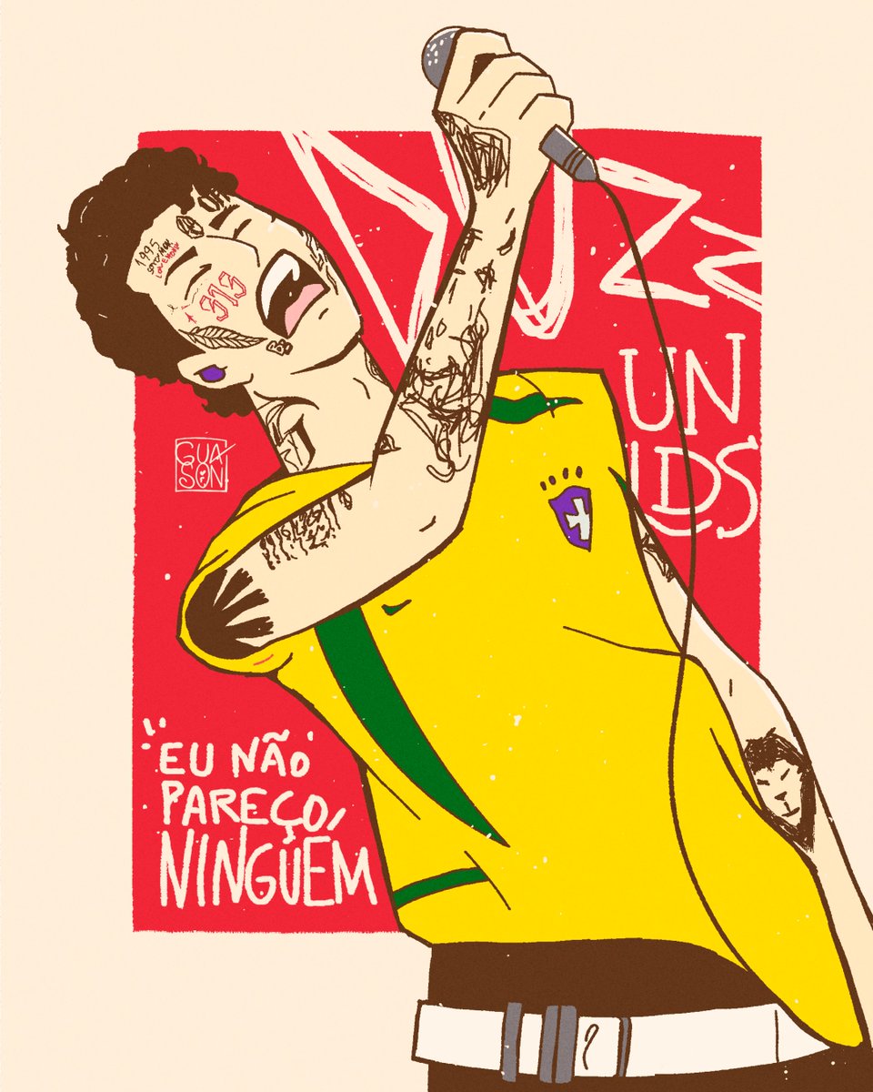 guason_arts's tweet photo. Sketch de hoje, colorido e inspirado no trampo lindo do @duzzinthehouse  com a @somnosebo ! 🎤🎨
.
.
.

#ilustração #arte #rap #duzz #somnosebo #sketch #tattoo #desenho #music #musicart https://t.co/SA4TiJcnRJ