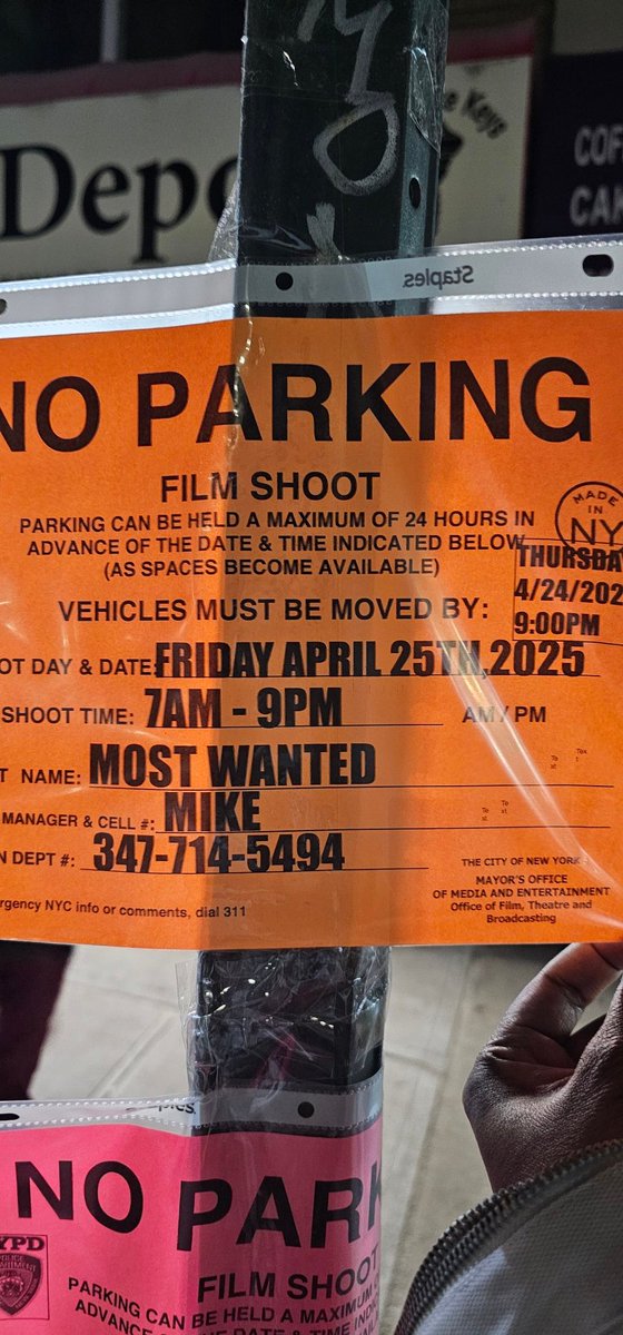 Maxy98LN's tweet photo. Hey @olv 

Most Wanted shooting next week in Sunset Park, Brooklyn at 60th Street And 4th Ave. https://t.co/Df1RMnGEvC