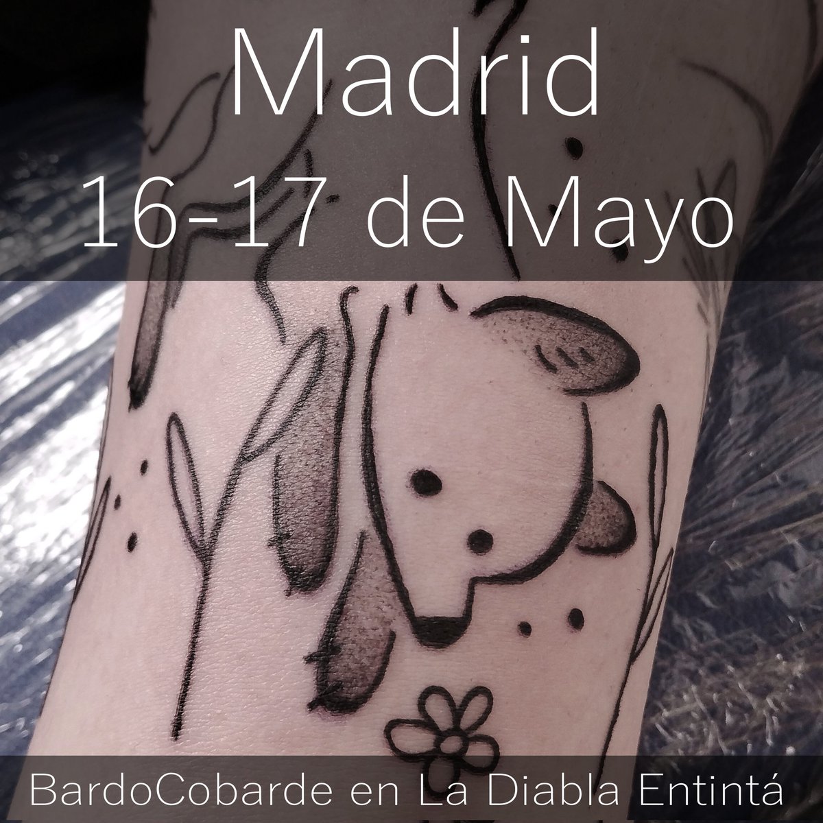 BardoCobarde's tweet photo. Estaré un par de días tatuando en Madrid, todavía me quedan un par de huecos! 
(En mi insta tenéis diseños disponibles) https://t.co/IygCDNgVGS