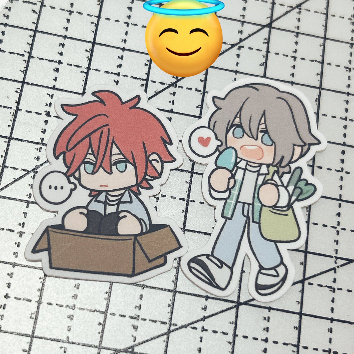 금일 어나스테 참가합니다~ 소량으로 작은 스티커 가져갑니다☺️ 놀러오세요