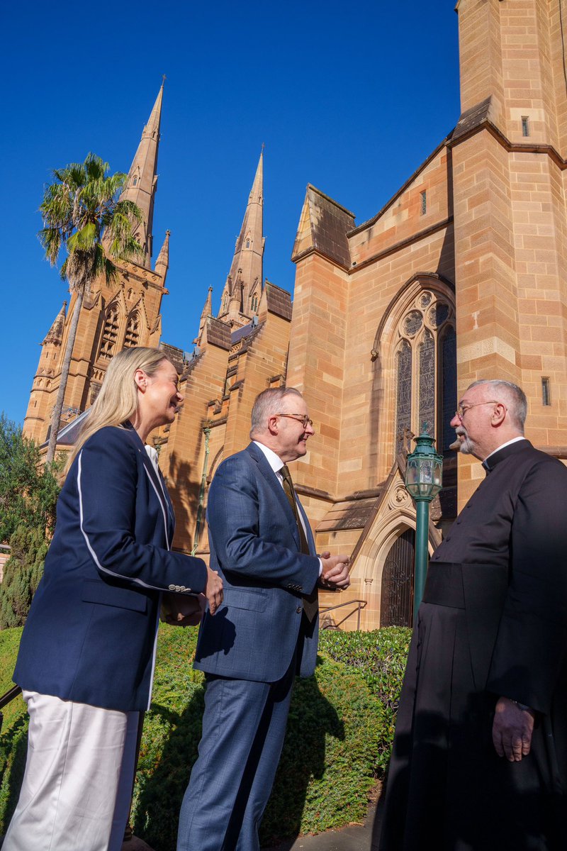I wish all Australians a happy and joyous Easter. 

It was a beautiful mass at St Mary’s Cathedral in Sydney.