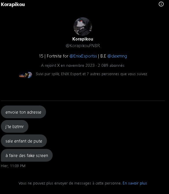 Arobaxtwt's tweet photo. Branle toi un coup @KorapikouFNBR https://t.co/6sUd9GabXd