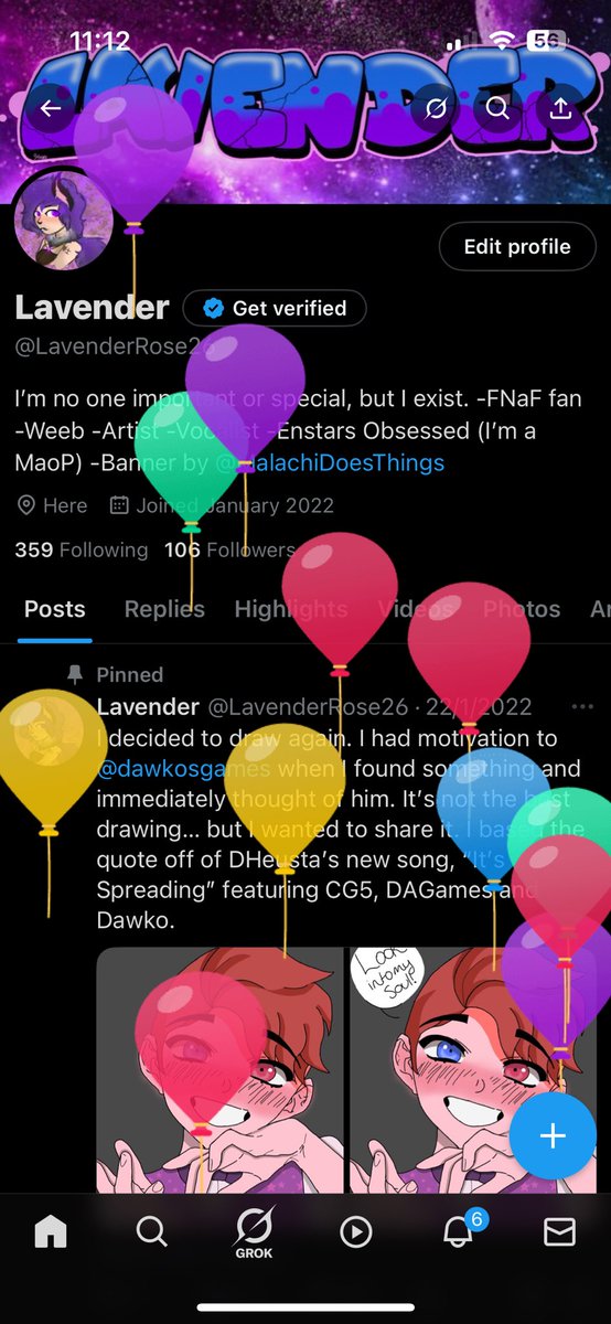 Balloons!! It must mean I turn a year older today… Birthday Time!