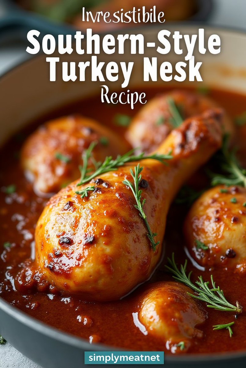 SimplyMeat2025's tweet photo. 🍗 Don’t let turkey necks go to waste!
This Turkey Neck  Recipe is packed with flavor and slow-cooked to perfection.
Savory, tender, and pure comfort food! 😋🔥
👇 Grab the recipe now:
[https://t.co/zNihDAuc8v]
#TurkeyNeck #ComfortFood #SimplyMeat https://t.co/kGBayqLob9