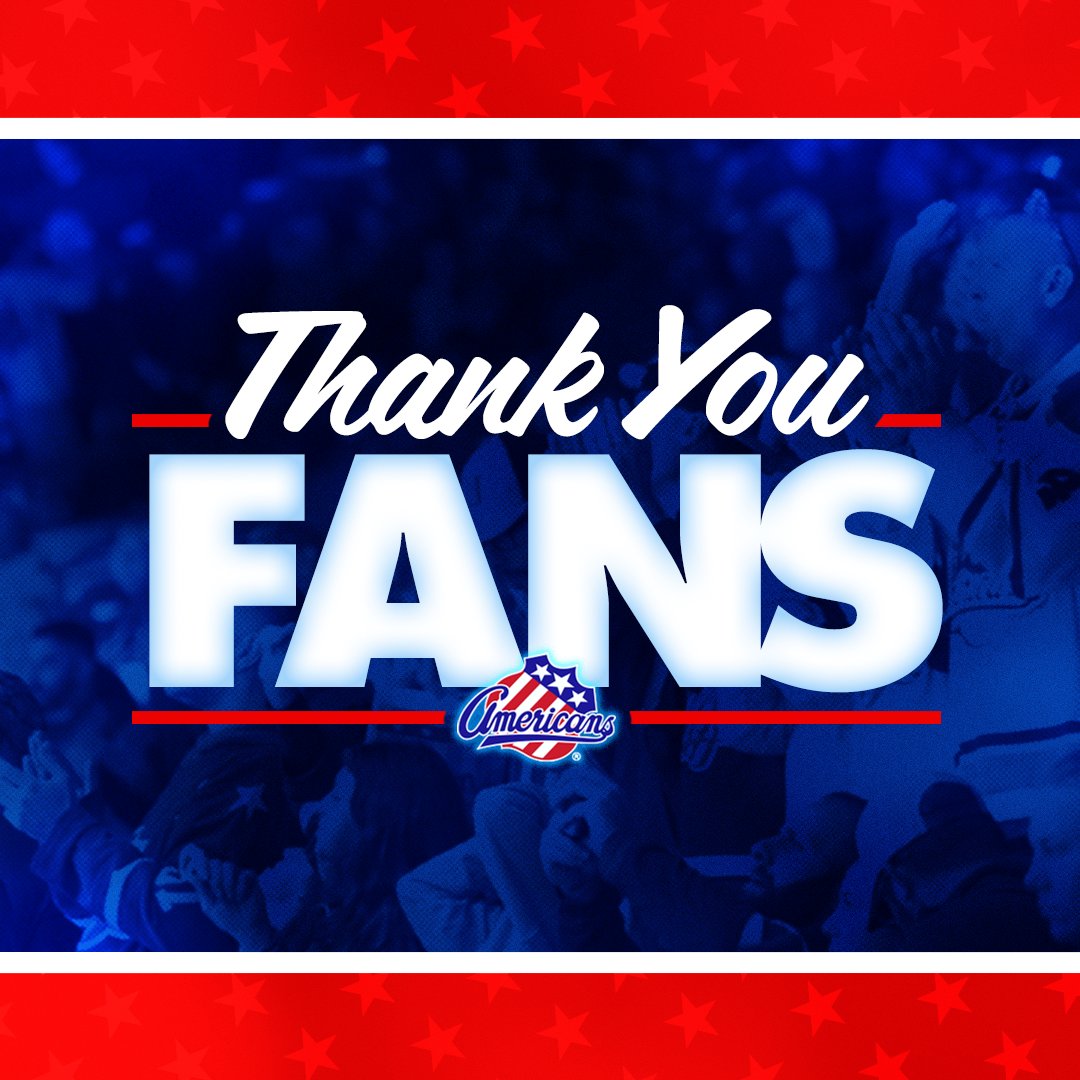 AmerksHockey's tweet photo. Thank you Amerks fans for everything in the regular season, we will see you in the Calder Cup Playoffs! 🫶 https://t.co/68NePBGanR