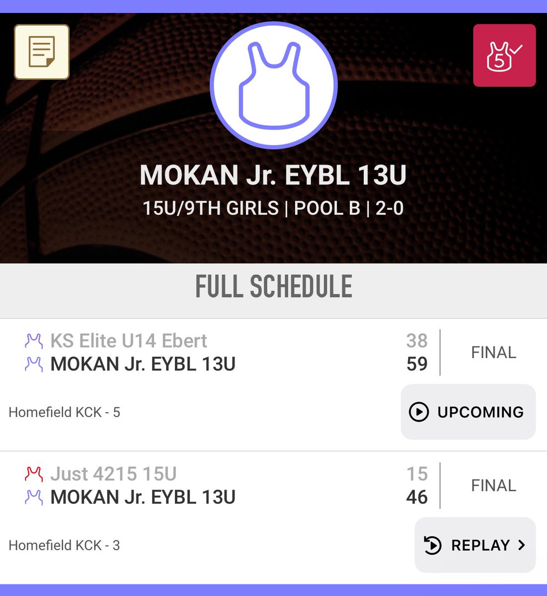 Mokan Girls Jr EYBL 2030s tweet media
