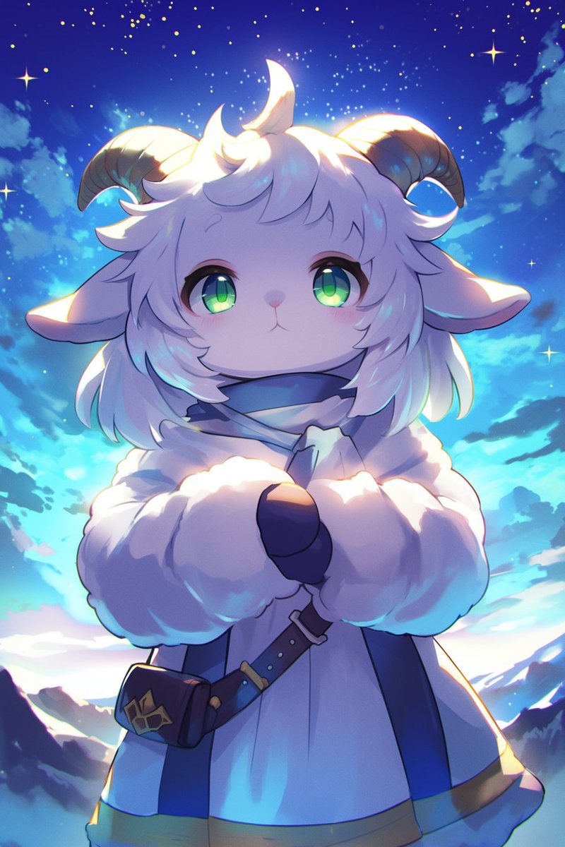 #AI色々な星座の娘が見て見たい
♑️