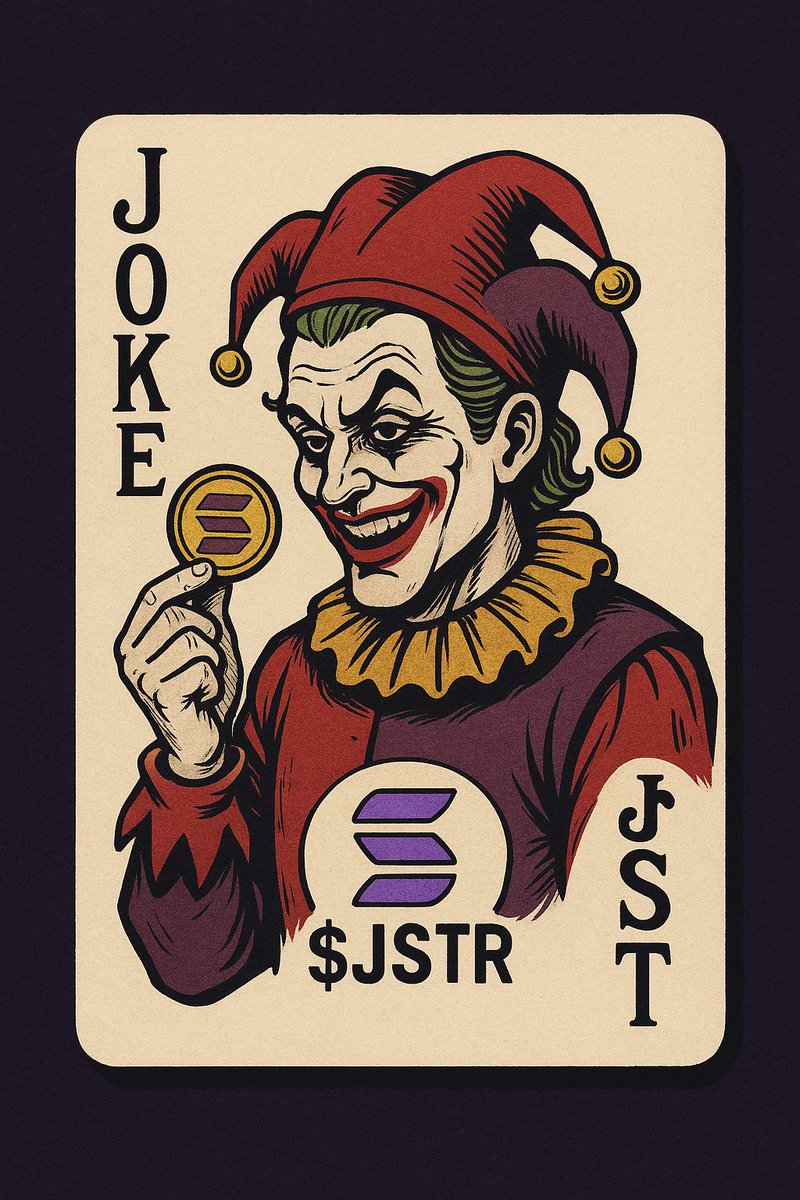 mi35156's tweet photo. 🚀 Create your token in a tweet with @jestrbot! 🎉 Tag @jestrbot with name, ticker, description & image. 1B tokens, you get 10M + 80% fees. $JSTR? The native token of this Solana platform for instant viral launches! 💰 I’m sending $100 to the funniest ticker, ends in 24h! #JSTR
Cc: @nicky_sap @BryDeadHead @EsosPanas @696_eth