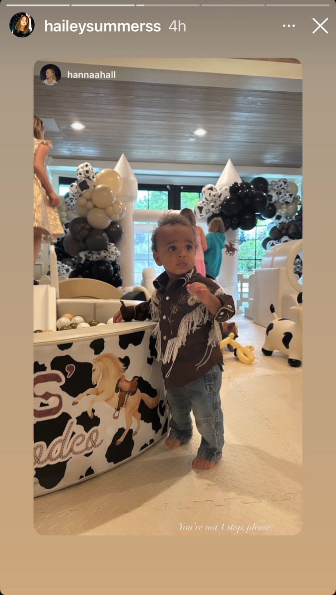 ThunderFilmRoom's tweet photo. Wonder how OKC is spending Playoff Eve? 

The team all went to Shai’s son Ares’ 1st birthday party. 

Which included the rookies having to sing him happy birthday lol. What a team. https://t.co/MJ5NL8xSUU
