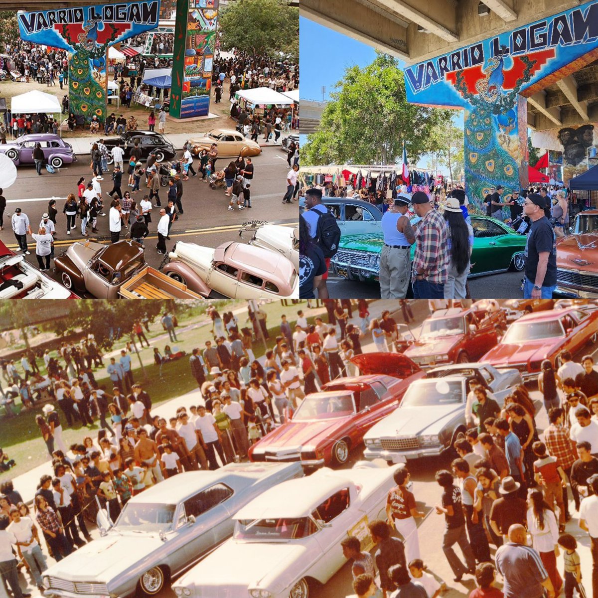 MobDaygo's tweet photo. Chicano Park Car Show💪🏽💯 always a vibe
Happy 55th anniversary 🏆🤎 https://t.co/BthrnJupbk