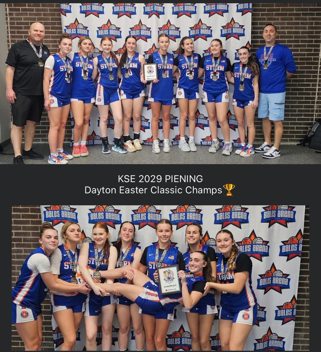 💥KSE 2029 PIENING💥
DAYTON EASTER CLASSIC CHAMPS 🏆