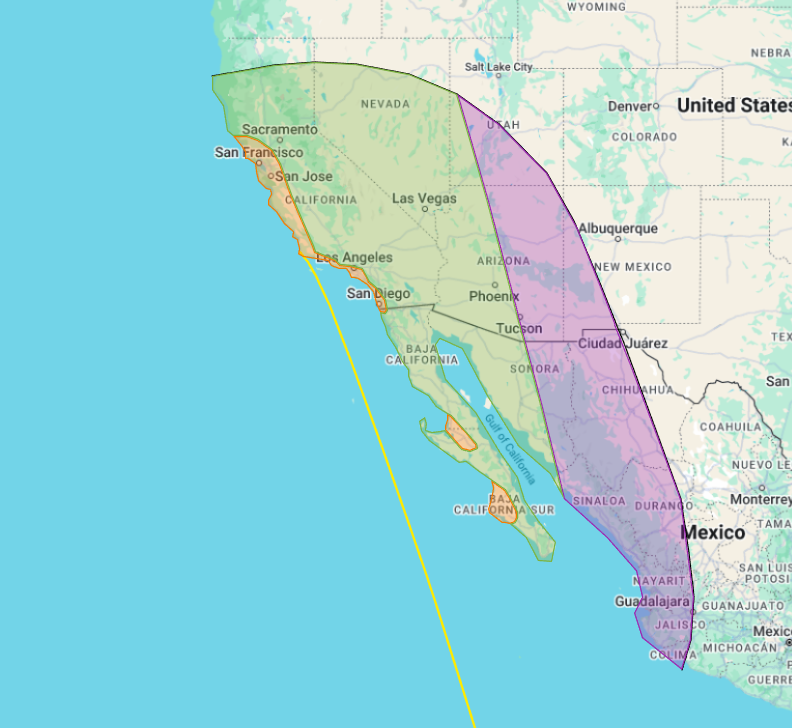 Dillonshrop06's tweet photo. A #TwilightEffect will be possible (04/20) Sunday Morning on the West Coast!
#SpaceX #NROL-145 is scheduled to launch at 5:29 a.m. PT (1229 UTC) out of Vandenberg SFB.
More Info→ https://t.co/LtnUE3OaXW https://t.co/24BsflRkPU