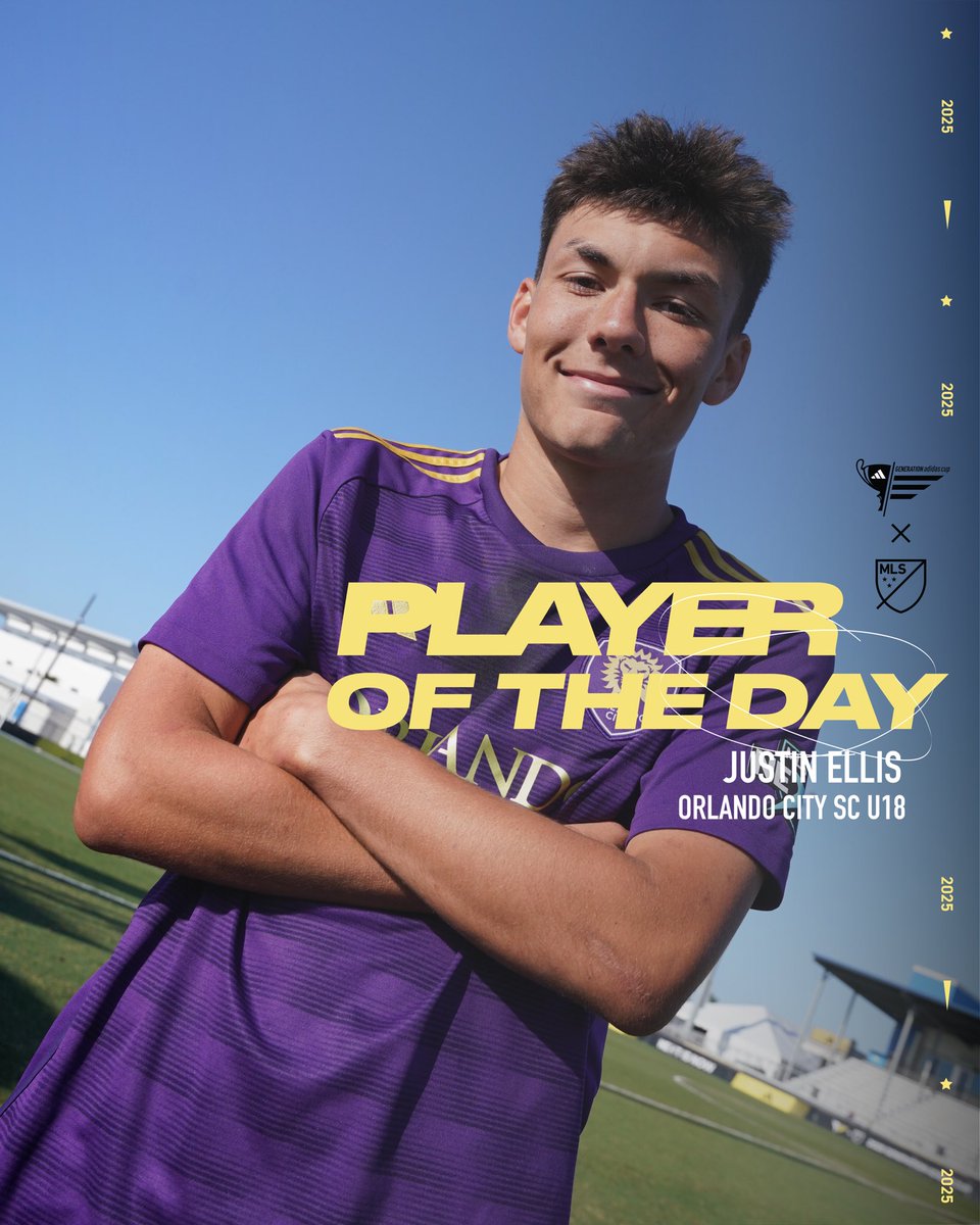 MLS NEXT (@mlsnext) on Twitter photo Justin Ellis: Bossing it on home field ๐
The Florida baller logged a brace in a 3-0 victory that sent Orlando City to the Finals.
#GenerationadidasCup | <a href="/adidasfootball/">adidas Football</a> Justin Ellis: Bossing it on home field ๐
The Florida baller logged a brace in a 3-0 victory that sent Orlando City to the Finals.
#GenerationadidasCup | <a href="/adidasfootball/">adidas Football</a>