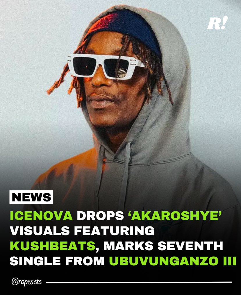 Rwandan artist Icenova has unveiled the music video for Akaroshye, his seventh single off the Ubuvunganzo III album. The track features producer KushBeats and blends lyrical smoothness with striking visuals. 

Follow <a href="/rapcasts/">RAP CASTS</a> for more updates!
