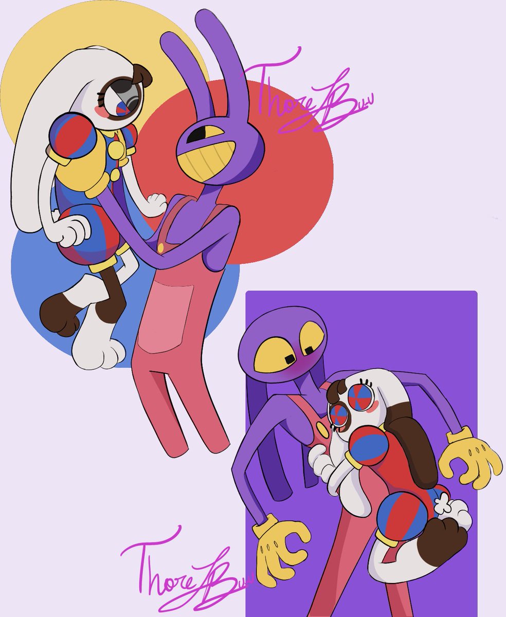LbThore's tweet photo. Bunnies🐰🐰
#funnybunny #Pomni #jax #PomnixJax #TADC #theamazingdigitalcircus #fanart #ship #TADCJax #TADCPomni #bunny #tadcfanart #Bumni https://t.co/hQ7yhuJkcK
