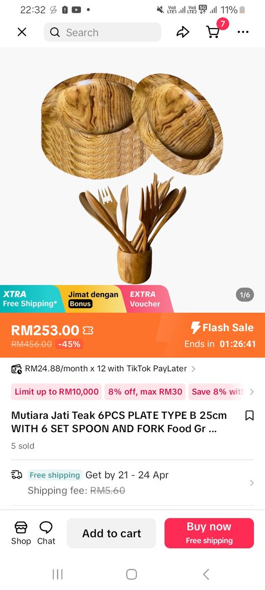 hananyy's tweet photo. Hai everyone. 

I am interested untuk use pinggan kayu for daily use. Can anyone share whats the bad side of using kitchenware wood based and its maintenance? Sebab i takde pengalaman pakai barang kayuan di dapur melainkan sudip. Is it worth the price or I could get cheaper? https://t.co/oVHmRNLl64