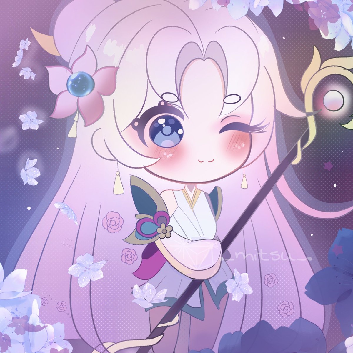 mitsuniibunny's tweet photo. Drawing Chibi's is so relaxing :3
Lux ~ Spirit Blossom 🌙
#commisionopen #chibiart #chibi #spiritblossom #LeagueOfLegendsFanArt #leagueoflegends #art #drawing #smallartist #moots #lookingformoots #draw https://t.co/gj53zadnTq