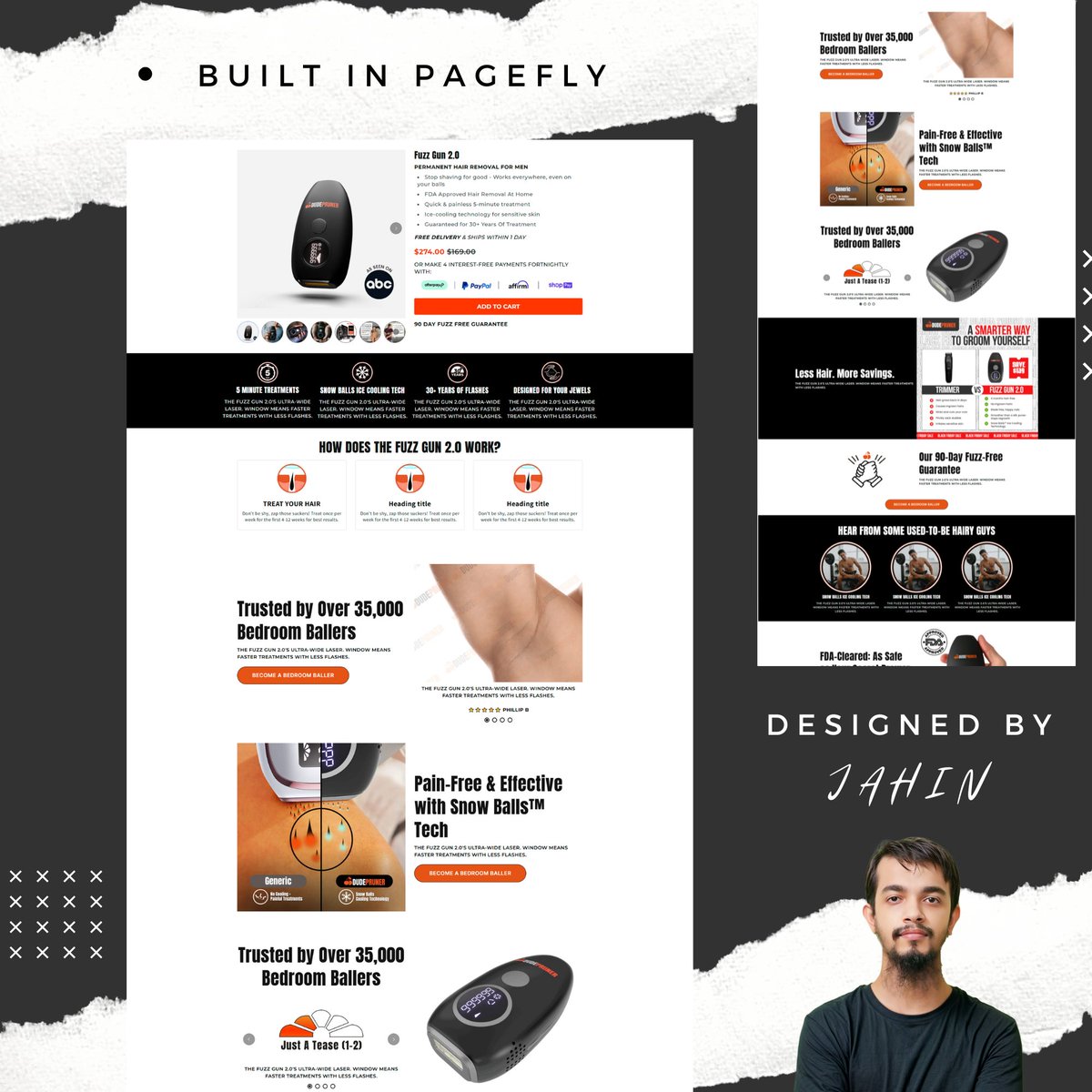 Jahin__Shahriar's tweet photo. Shopify Hair Removal Landing Page Design
✅ Looking for a Shopify Landing Page Expert?
✅ DM to Get Started
#oneproductstore #shopifydropshipping https://t.co/MzsZvjuxkO