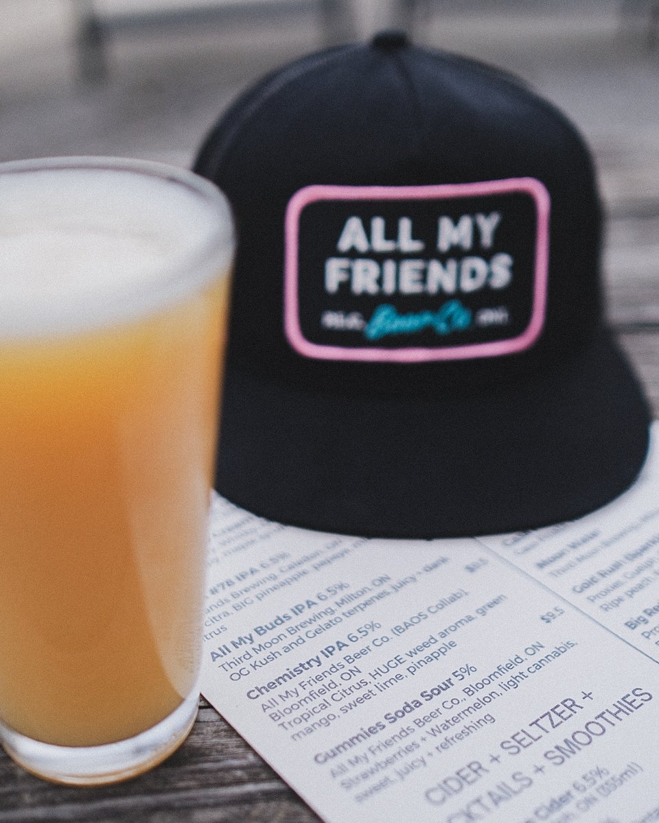 The second collaboration beer from our 10th anniversary drops come from Bloomfield, ON’s All My Friends! They’re the clear Terpene Lords, so we had to get involved in their Terptacular 4/20 event with a BAOS brew.