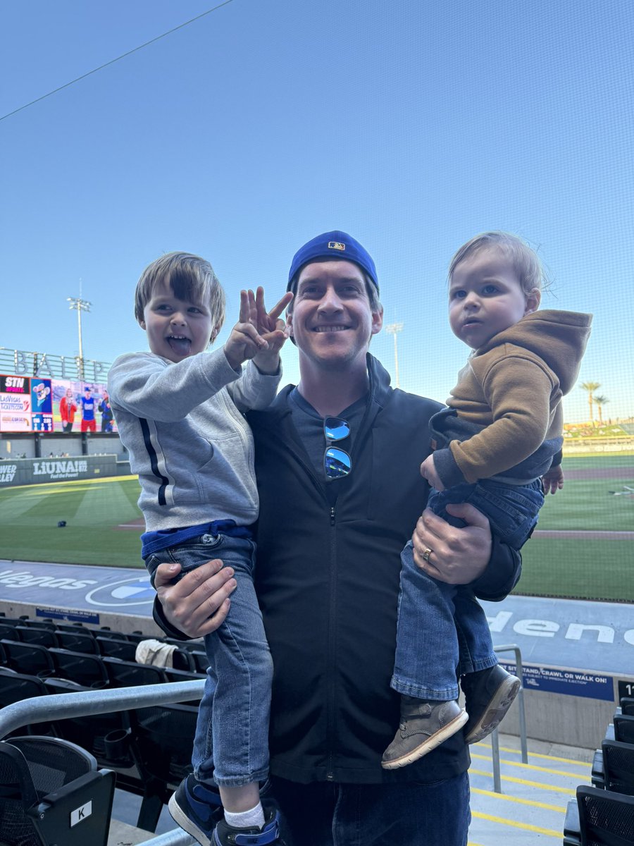 casarchi's tweet photo. Jackson, James and GRAHAM Curtis at their first Las Vegas aviators game of the year looking forward to an amazing experience at a Las Vegas Nguyen go aviators #lvaviators #lasvegasaviators
#aviatorsbaseball https://t.co/4SRVuylZCt