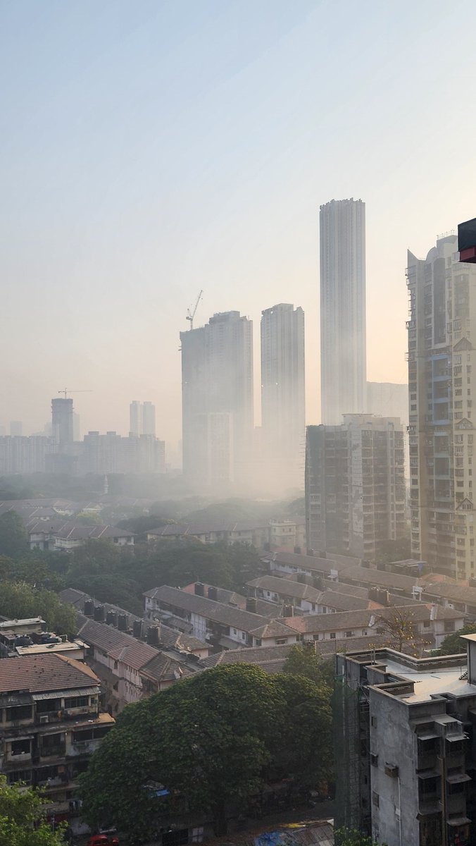 Look at the air in Mumbai this morning. What kind of poison are we breathing?