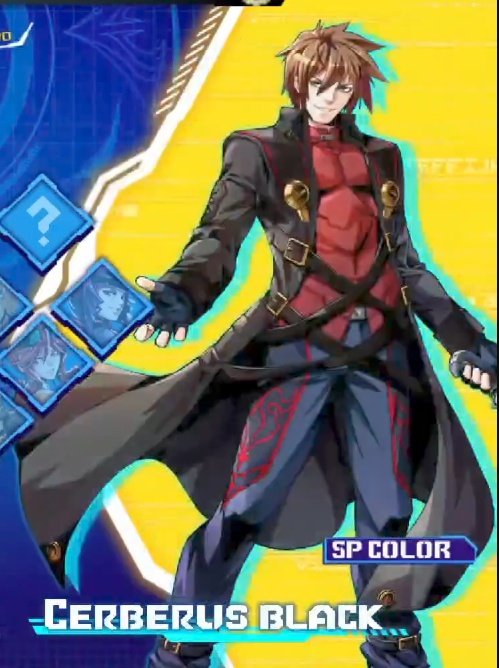 Cerberus Black (Portrait) - Chaos Code: Nemesis Experiment