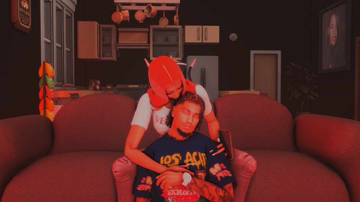 virgosimluva97's tweet photo. My man my man my man they love this couch 🥰😍 having business conversations #Strippas #Showusyoursims https://t.co/qDAzWm8Svr