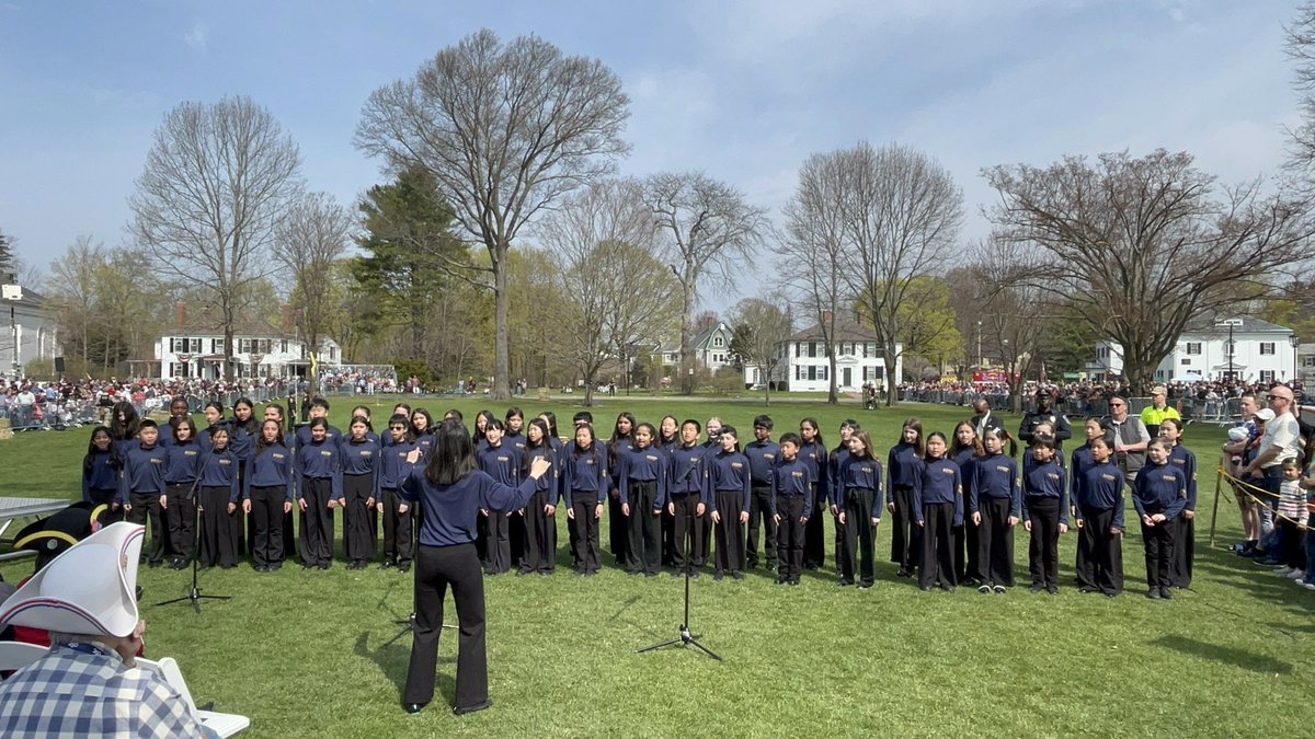 CCCSingers's tweet image. What a day!! Thank you @Lexington250 for including the Children’s Community Chorus in today’s Battle Green Rededication Ceremony!! @lexingtonsuper @lexcommunityed