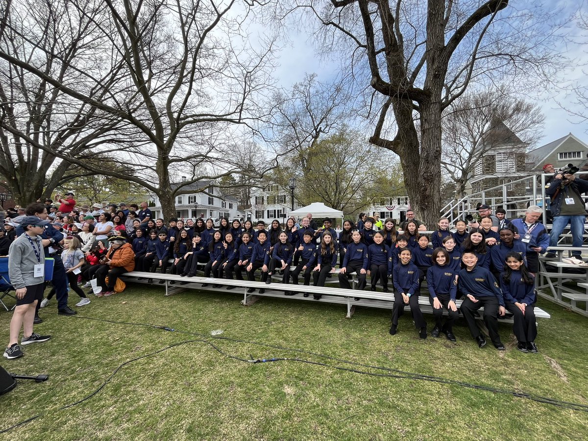 CCCSingers's tweet image. What a day!! Thank you @Lexington250 for including the Children’s Community Chorus in today’s Battle Green Rededication Ceremony!! @lexingtonsuper @lexcommunityed